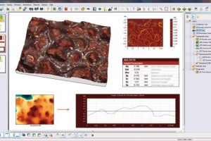 Metrologie-Software für Mikroskopie