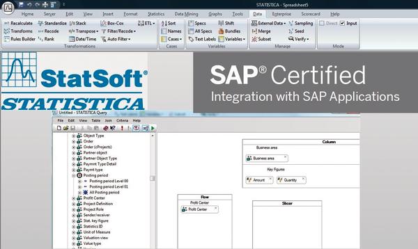 Statistica jetzt SAP-zertifiziert