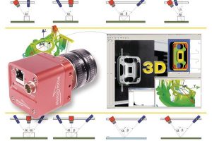 3D-Kamera mit integriertem Peak-Algorithmus