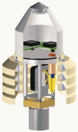 Robuster Sensor für Temperatur, Feuchte, Luftdruck