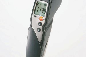Handliches Infrarot-Thermometer mit 2-Punkt-Laser
