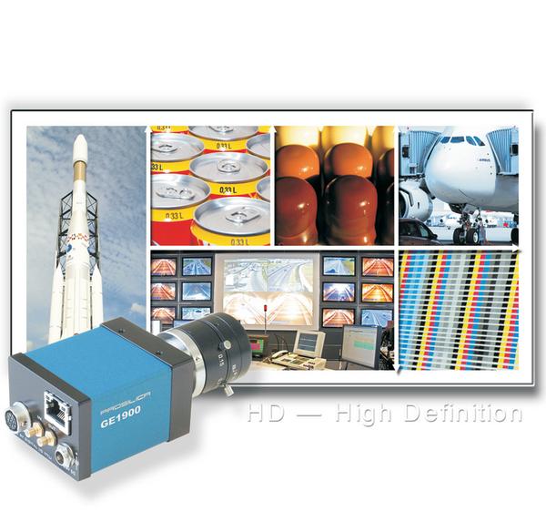 HD High-Definition CCD-Kamera mit GigE Vision Schnittstelle verarbeitet 30 Bilder pro Sekunde