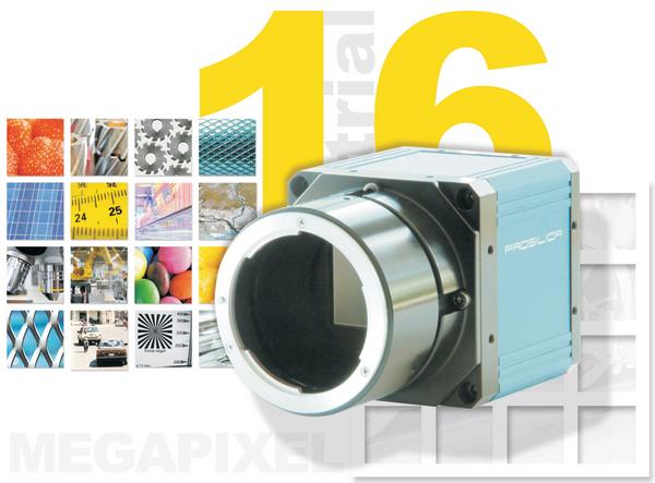 16-Megapixel GigE-Vision CCD-Kamera