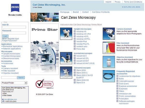 ZEISS Mikroskope und Zubehör online kaufen