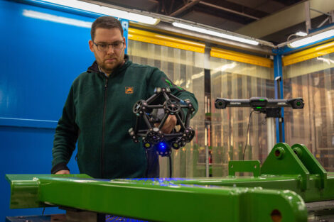 So beschleunigt ein 3D-Scanner bei Amazone die Messtechnik