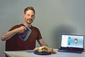 3D-Scantechnik verarbeitet evolutionäre Artefakte