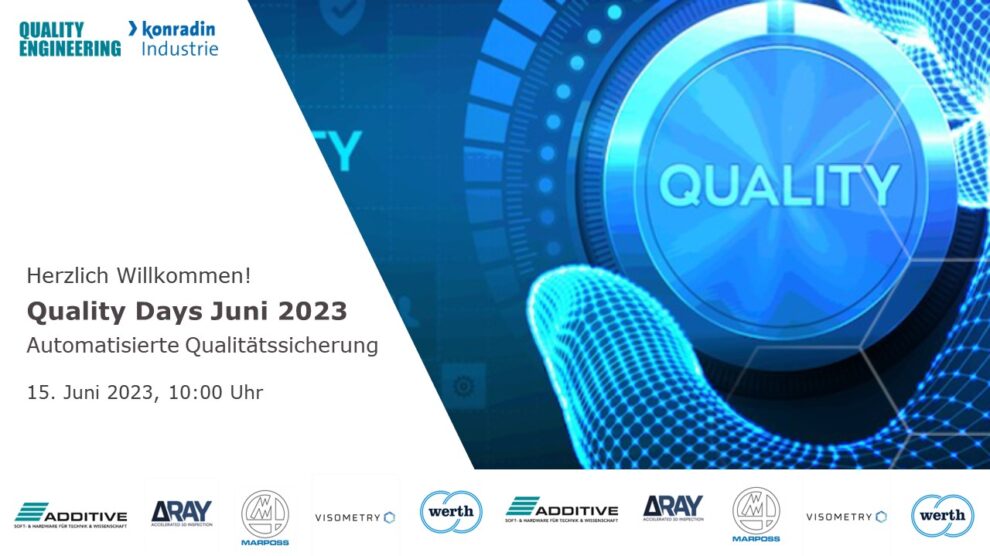 Quality Day Juni 2023 – Automatisierte Qualitätssicherung