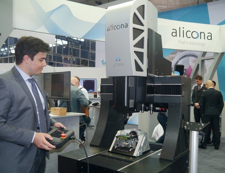 Alicona verbindet Koordinaten- mit 3D-Technik
